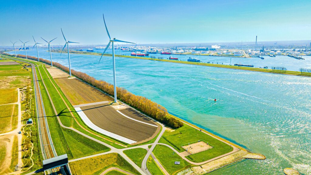 Windräder in Niederland